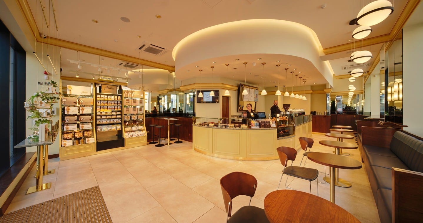 Cafe flooring solutions for Butlers Chocolate Cafés
