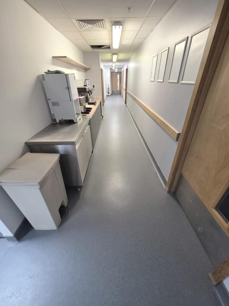 Image of Facility Flooring project at Invest Northern Ireland Building in Belfast