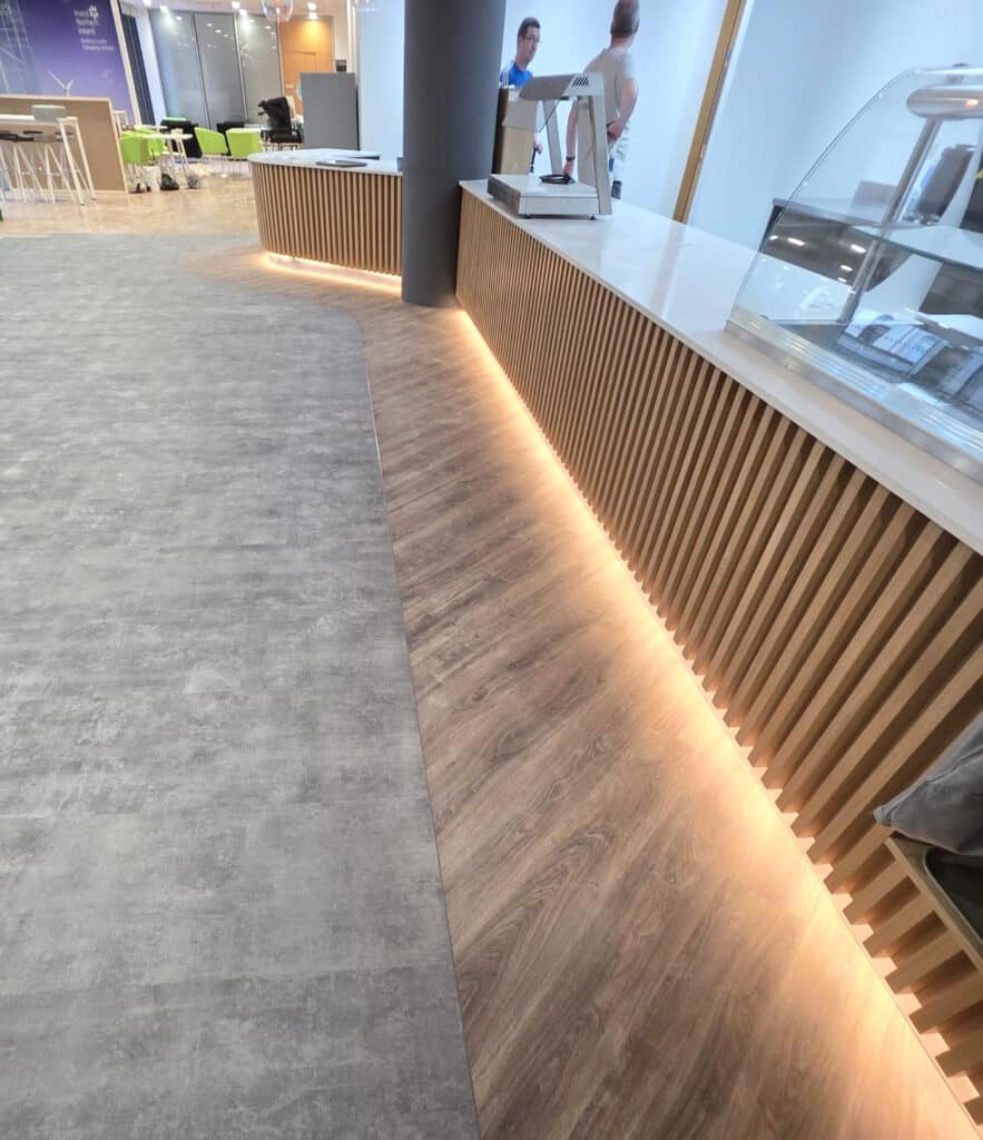 Image of Facility Flooring project at Invest Northern Ireland Building in Belfast