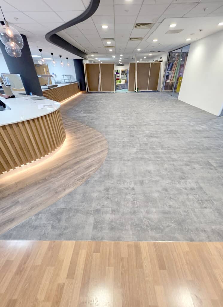 Image of Facility Flooring project at Invest Northern Ireland Building in Belfast